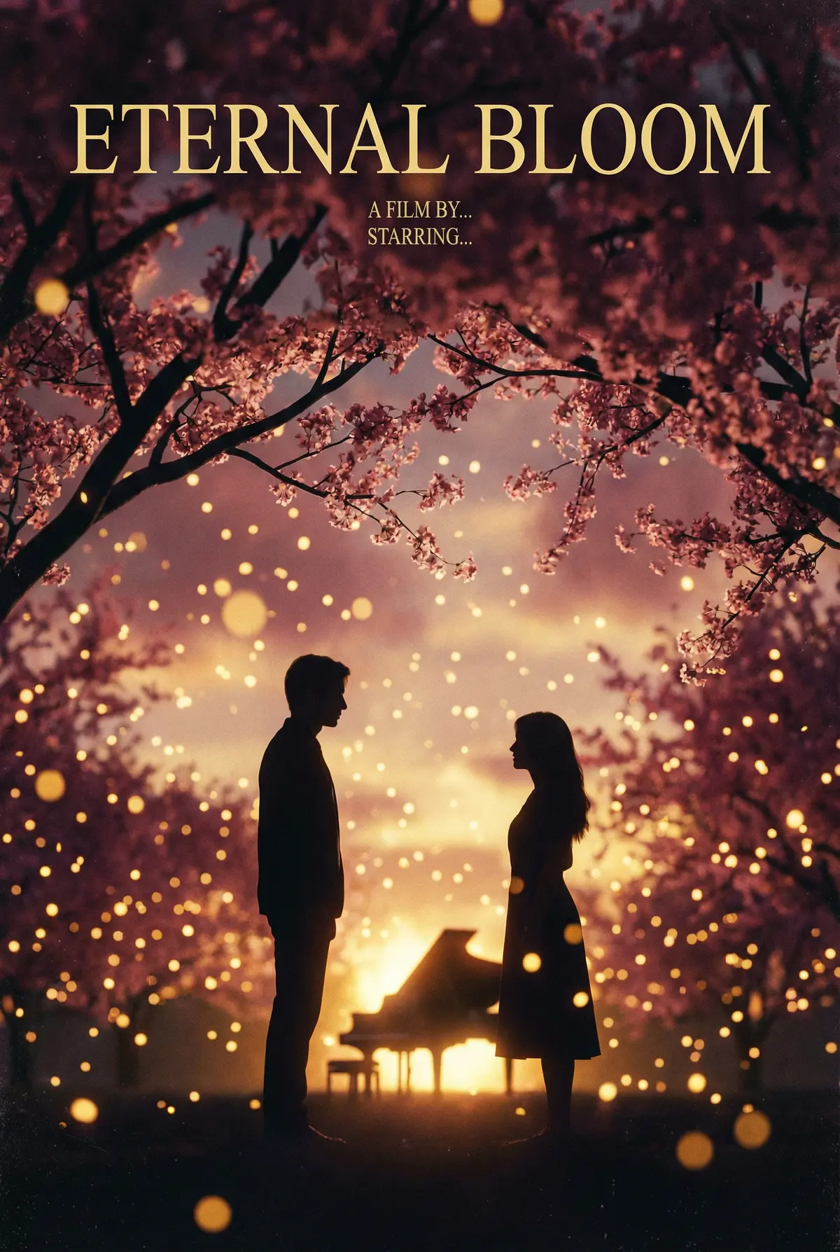 桥本香菜 出品浪漫爱情片《永恒旋律》电影海报